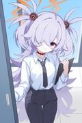 kanoe_(blue_archive), blue_archive, sapphire_sh, 1girl, alternate_costume