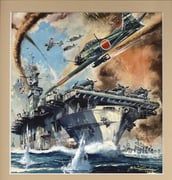 original, komatsuzaki_shigeru, a6m_zero, aircraft, aircraft_carrier