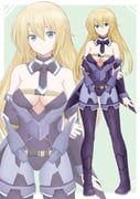 virginia_glynnberets, alice_gear_aegis, tubamesaapoo, 1girl, bare_shoulders