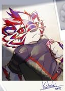 kalaski_(live_a_hero), live_a_hero, toomiro, 1boy, animal_ears