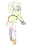 yuzuha_riko, stellive, pol060, 1girl, bag