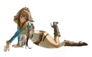 ye_shunguang, zenless_zone_zero, tunjisiliezhe, 1girl, animal_ear_fluff