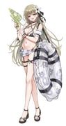 hanabusa_lisa, vspo!, sasamisable, 1girl, bikini
