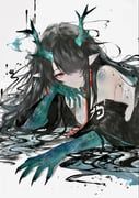 dusk_(arknights), arknights, wwvc7qr8fvifxz, 1girl, arm_rest