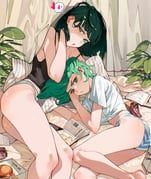 fubuki_(one-punch_man), saitama_(one-punch_man), tatsumaki, one-punch_man, cesar_art456