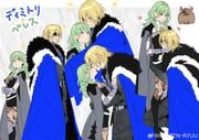 dimitri_alexandre_blaiddyd, dimitri_alexandre_blaiddyd_(timeskip), female_byleth_(awakened)_(fire_emblem), female_byleth_(fire_emblem), fire_emblem
