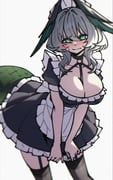 ho'olheyak_(arknights), arknights, dryegen, 1girl, alternate_costume