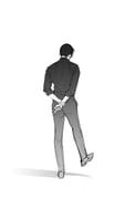 kim_dokja, omniscient_reader's_viewpoint, aryabrier, 1boy, from_behind