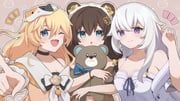 celestia_(midsummer_night)_(strinova), celestia_(strinova), fay_(strinova), michele_(feline_energy)_(strinova), michele_(strinova)