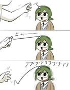 calogado, avogado6, 2others, ahoge, black_eyes