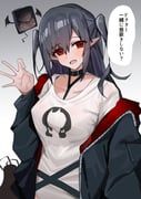 closure_(arknights), lambda_(arknights), arknights, lastmatch500, 1girl