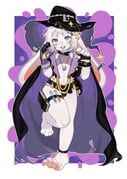 misore, animal_ears, barefoot, belt, blue_eyes