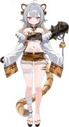 cogane_rang, stellive, riko_(rik0ring), 1girl, ahoge