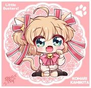kamikita_komari, little_busters!, koruri_hszn, 1girl, :d
