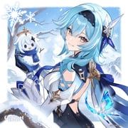 eula_(genshin_impact), paimon_(genshin_impact), genshin_impact, bibi_(obb_spl), 1girl