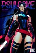 psylocke, marvel, x-men, maebiel, 1girl