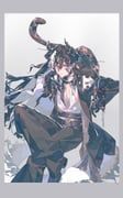 wang's_cat_(arknights), wang_(arknights), arknights, baiyin_rabbit, 1boy