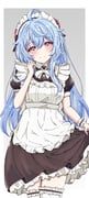 ganyu_(genshin_impact), genshin_impact, isenooose, 1girl, ahoge