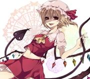 flandre_scarlet, touhou, sakurase_yuzuru, blonde_hair, crystal_wings