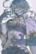 miki_sayaka, mahou_shoujo_madoka_magica, 7nite, 1girl, aura