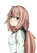 michinoku_komaro, seitokai_ni_mo_ana_wa_aru!, abi_ervin, 1girl, :o