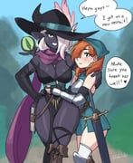 original, rob_ishi, 2girls, 3:, arm_around_shoulder