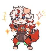 hung_(arknights), arknights, s3zwrtdyqaewnci, +++, 1boy