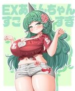 komano_aunn, touhou, touhou_lostword, arinu, 1girl