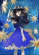 usami_renko, touhou, uninosono, 1girl, adjusting_clothes