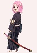 kusajishi_yachiru, bleach, ibaraki_shun, 1girl, armband