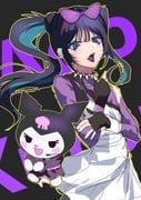 chando_(ado), kuromi, ado_(utaite), sanrio, tsukuno_tsuki