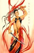 original, huanmeng, 1girl, armband, bangle