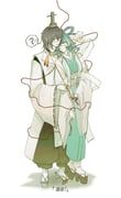 kaku_seiga, miyako_yoshika, miyako_yoshika_(living), touhou, earth_move1123