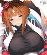 transcend_(umamusume), transcend_(zoku-zoku_gizmo)_(umamusume), umamusume, akitsugu_hisagi, 1girl