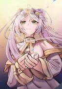 frieren, sousou_no_frieren, tomato_calbo, 1girl, closed_mouth