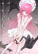 lucy_(elfen_lied), nyuu_(elfen_lied), elfen_lied, lovelettechan, 1girl
