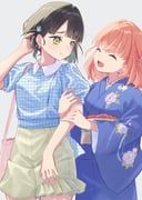 hinoshita_kaho, momose_ginko, love_live!, love_live!_hasu_no_sora_jogakuin_school_idol_club, macken666