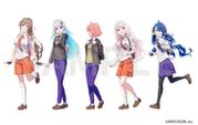 amamiya_kokoro, furen_e_lustario, lize_helesta, sasaki_saku, sebastian_piyodore