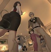 glorp, jane_doe_(zenless_zone_zero), wise_(zenless_zone_zero), zenless_zone_zero, ficoemirrio
