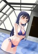 yamada_anna, boku_no_kokoro_no_yabai_yatsu, asheng_1209, 1girl, bikini