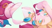 princess_peach, mario_(series), gloss_(hotglossed), 1girl, alternate_breast_size_(larger)