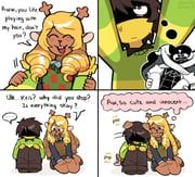 kris_(deltarune), noelle_holiday, deltarune, utdr_(toby_fox), doodly_sheery