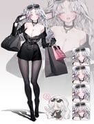 original, jackpatt777, 1girl, ^_^, bag
