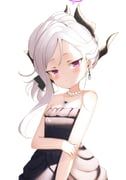 hina_(blue_archive), hina_(dress)_(blue_archive), blue_archive, sandia79504, 1girl