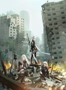 2b_(nier:automata), 9s_(nier:automata), a2_(nier:automata), pod_(nier:automata), nier:automata