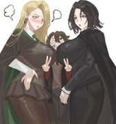 harry_potter, malfoid, severus_snape_(redteneri), harry_potter_(series), wizarding_world