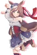 matikanetannhauser_(clippety-tippety-clop)_(umamusume), matikanetannhauser_(umamusume), umamusume, akinoji_(akiponpon27), 1girl