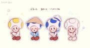 toad_(mario), mario_(series), paper_mario:_the_origami_king, paper_mario_(series), oxo_xwo