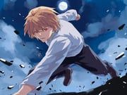 arcueid_brunestud, tsukihime, pan2lightyple, 1boy, attack
