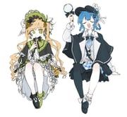 tachibana_sherry, tono_hanna, mahou_shoujo_no_majo_saiban, ryne_25, 2girls